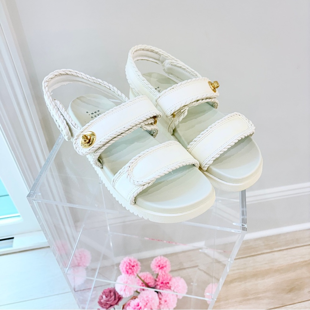 Summer White Sandals